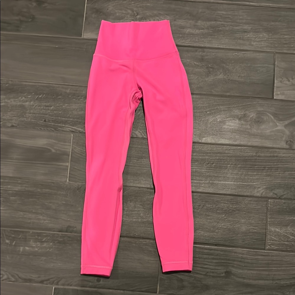 Lululemon Align High Rise Pant 28” - Sonic Pink -Size 2